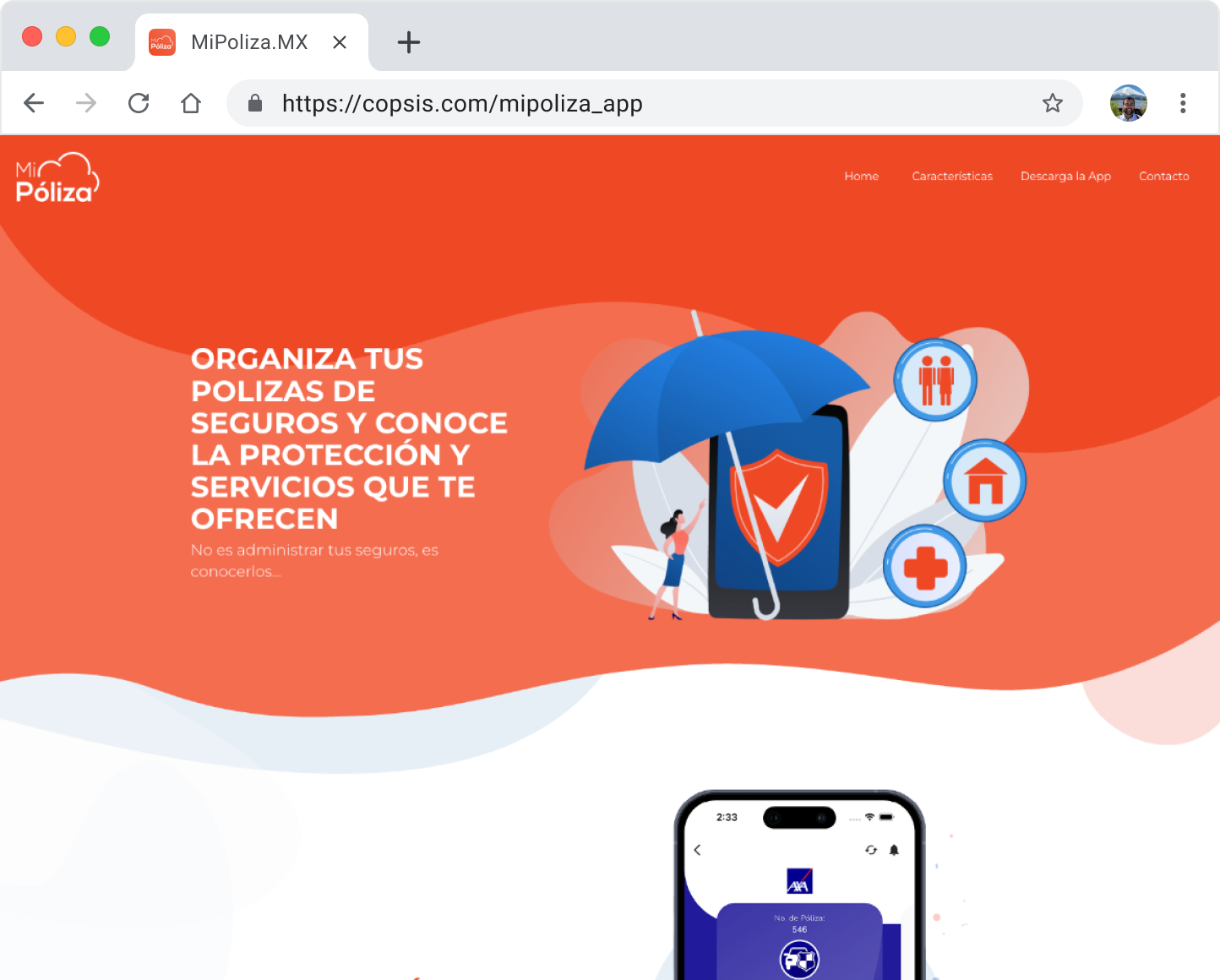 Landing Page